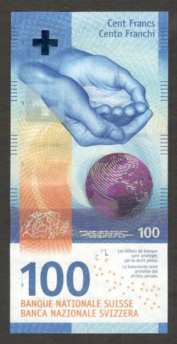 Svizzera 100 franchi - svizzera,