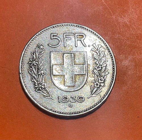 Suisse francs 1939 en - 5,