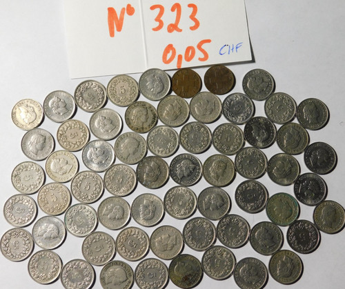 Lotto monete franchi - lotto, di