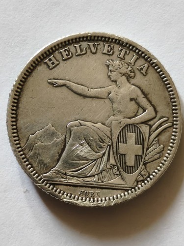 Swiss franc 1860 - swiss,