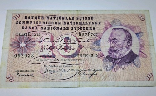 Banconota franchi svizzeri - franchi,