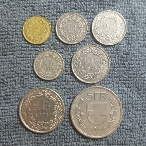 Svizzera set completo monete - svizzera,