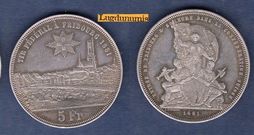 Suisse francs 1881 ecu - suisse,