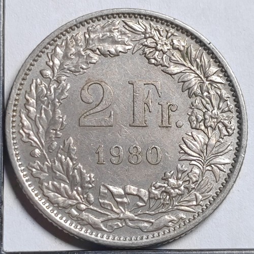 Francs 1980 helvetia suisse - 2,