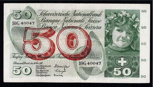 Svizzera franchi - svizzera, 50