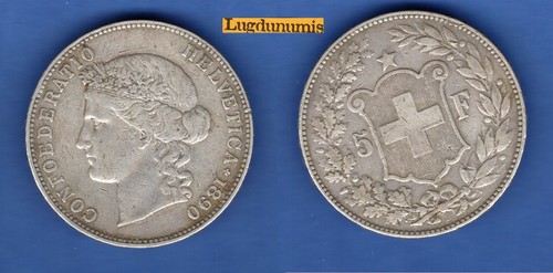 Svizzera franchi 1890 - svizzera,