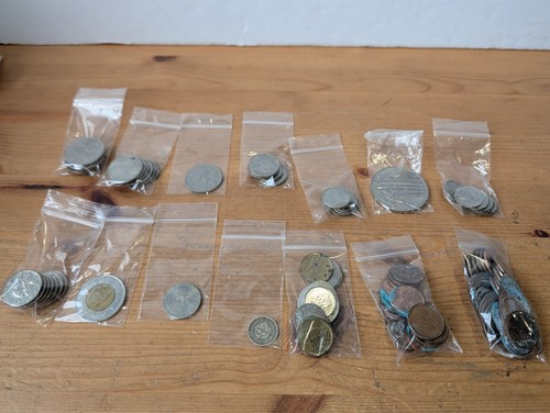 Piccola collezione monete - piccola, di