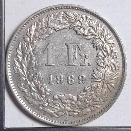 Franc 1969 suisse swiss - 1,
