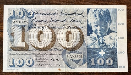 Svizzera w082 banconota da - svizzera,