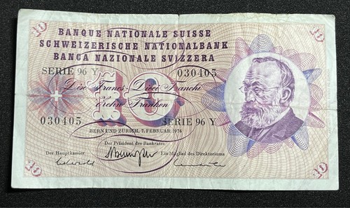 1974 switzerland francs - 1974,