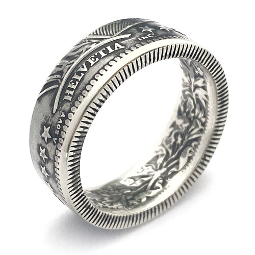 Anello moneta svizzera - , in