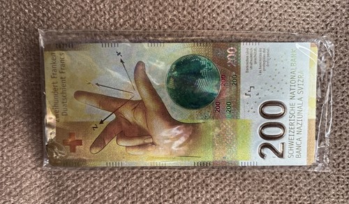 Svizzera banconota calamita - svizzera,