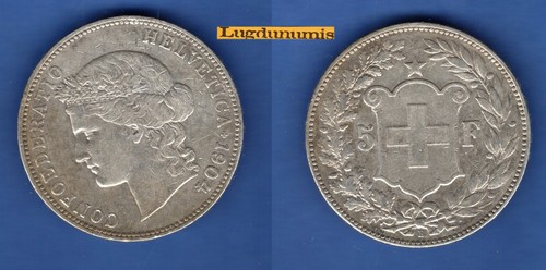 Svizzera franchi 1904 berna - svizzera,