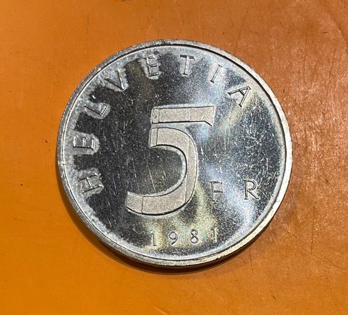 Suisse francs 1981 - suisse, –