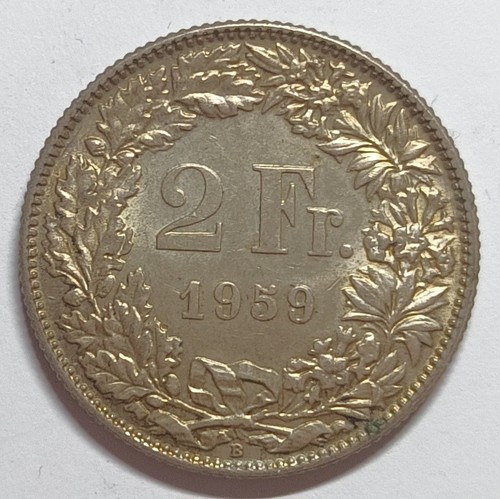 Moneta svizzera franchi - svizzera, 2
