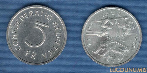 Suisse francs 1976 - francs,