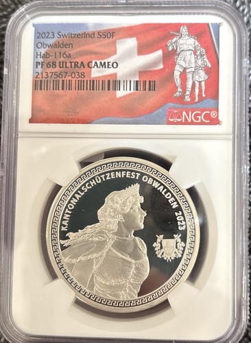 Svizzera 2023 ngc pr68 - pr68,, swiss