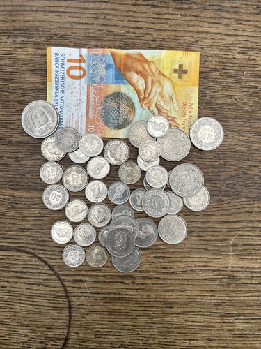 Monete banconote svizzere - e,